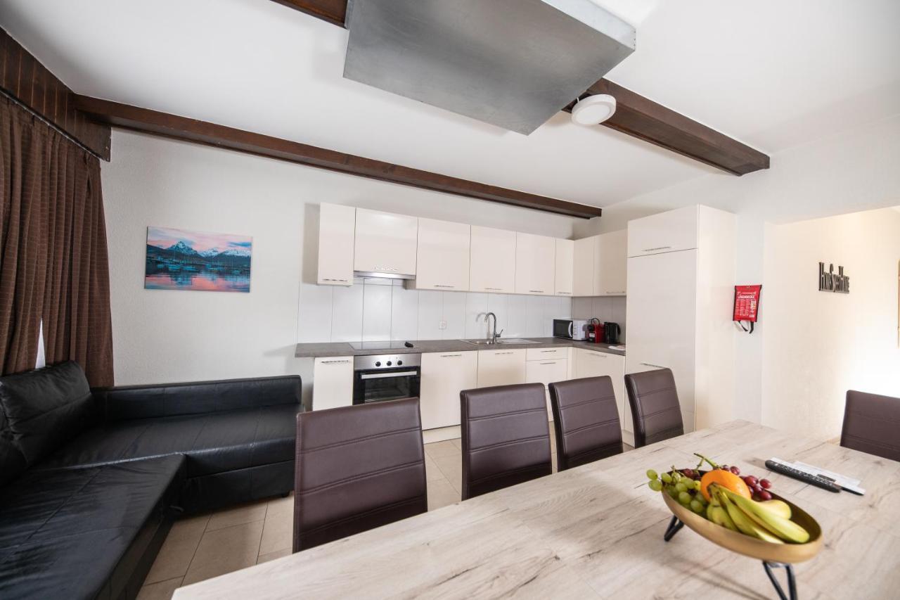 Haus Astoria Apartment Saas-Grund Bagian luar foto